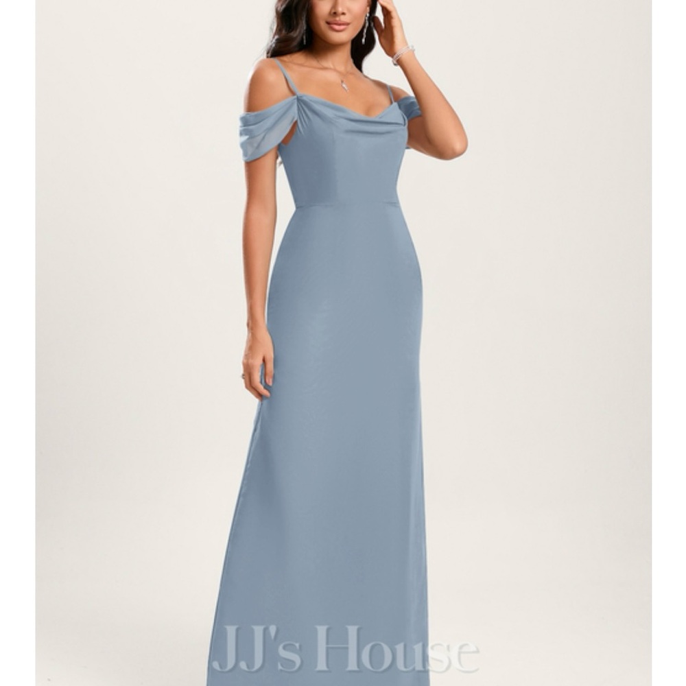 Women's Blue Bridesmaid Dress NWT